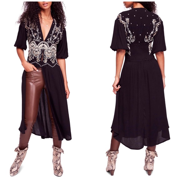 Free People Tops - Free People Highline Skyline maxi top S